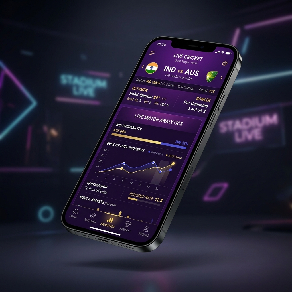 Gold365 Mobile Smartphone App Dashboard Interface